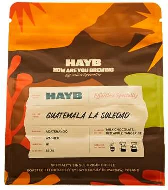 Kawa ziarnista HAYB Guatemala La Soledad 250 g