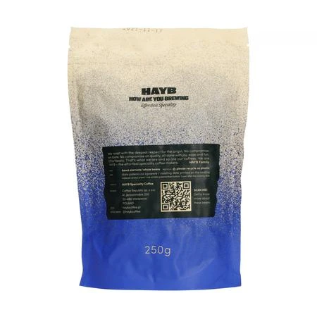 HAYB - Mėlyna espreso kavos mišinys natūralus, nuplautas 250 g