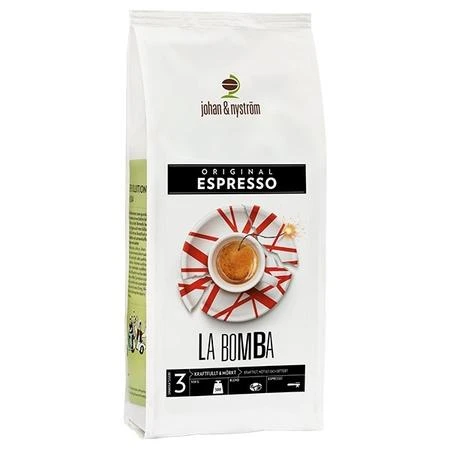 Kavos pupelės Johan & Nyström Espresso La Bomba 500g
