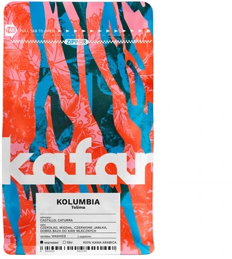 Kafar - Kolumbijos „Tolima“ plovinta espreso kava, 250 g