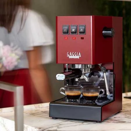 Gaggia New Classic Evo Espresso Kavos aparatas - Raudona