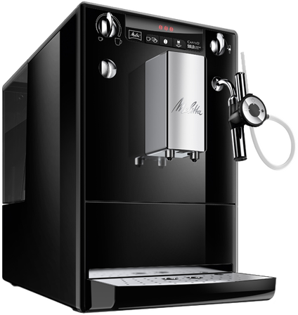 Kavos aparatas Melitta E957-101 Slėgis 15 bar, Su pieno plakikliu, Automatinis, 1400 W, Juodas