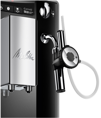 Kavos aparatas Melitta E957-101 Slėgis 15 bar, Su pieno plakikliu, Automatinis, 1400 W, Juodas