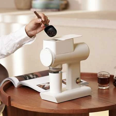 Kavamalė Timemore Sculptor 064S Electric Coffee Grinder – Baltas