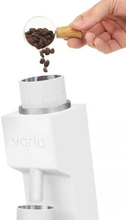Kavamalė Varia Varia - VS3 2 Generacji - Młynek automatinis balta