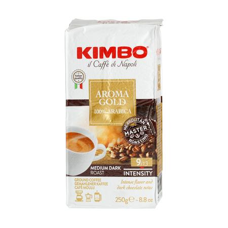 Kimbo Aroma Gold 100% Arabica 250 g Kavos milteliai