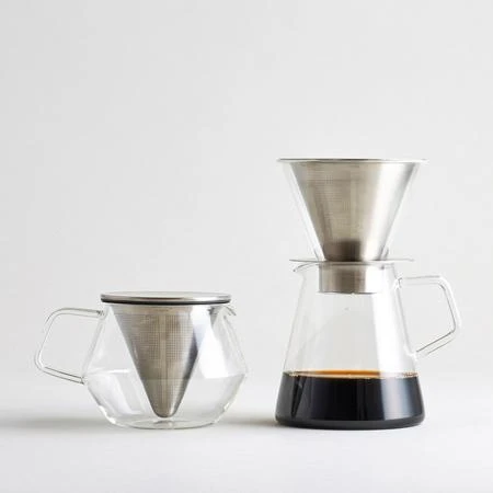 KINTO - CARAT Arbatinukas su nerūdijančio arbatos sieteliu 600ml