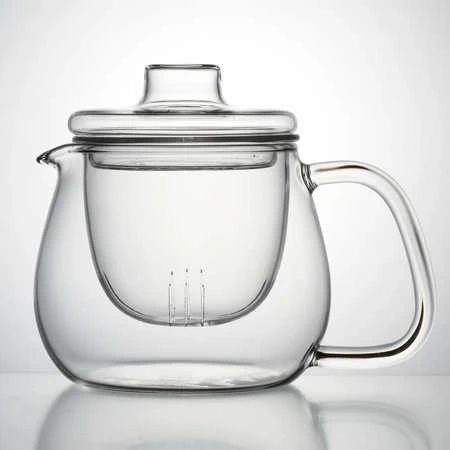 KINTO - UNITEA arbatinukas su stikliniu arbatos sieteliu 450ml