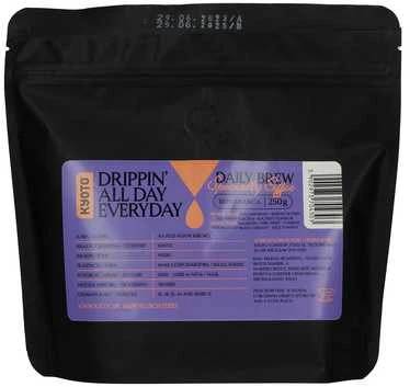 Kavos pupelės Kyoto Drippin All Day kavos pupelės - Kenija Žalias Buffalo 250g