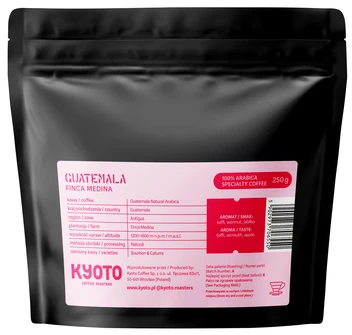 KYOTO - kawa ziarnista Guatemala Finca Medina Natural Filter 250 g