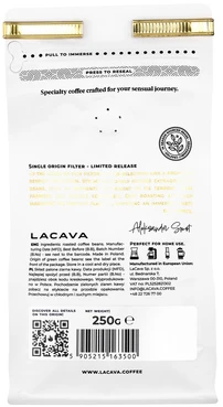Kawa ziarnista LaCava Colombia El Indio Filter 250 g