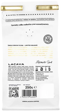 Kawa ziarnista LaCava Colombia Half-Caf Filter 250 g