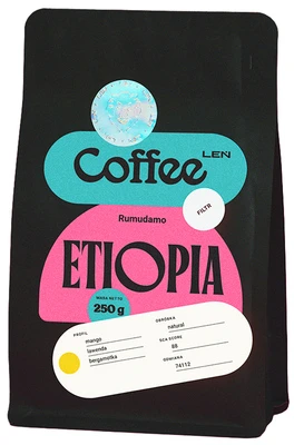 Leń Coffee - Ethiopia Rumudamo Natural Filter 250 g