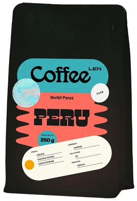 Leń Coffee - Peru Norbil Perez Washed Filter 250 g