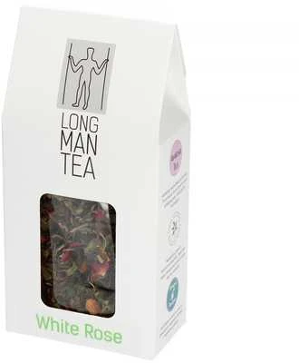 Long Man Tea White Rose 50g pakuotė su langeliu