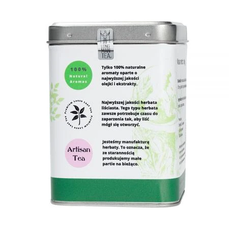 Long Man Tea - Baltoji rožė - Biri arbata - 100g skardinė