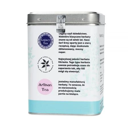 Long Man Tea Long Man arbata Long Man arbata - Earl Pilkas - Herbata sypana - Puszka 120g