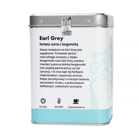 Long Man Tea Earl Grey skardinės nugarėlė