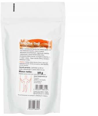 Sencha Goji birios arbatos pakuotė