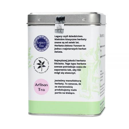 Long Man Tea Long Man arbata - Žalias Yunnan - Biri arbata - 120g Caddy