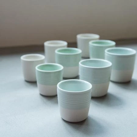 Loveramics Dale Harris - 200ml Cappuccino Cup - Celadon Mėlyna