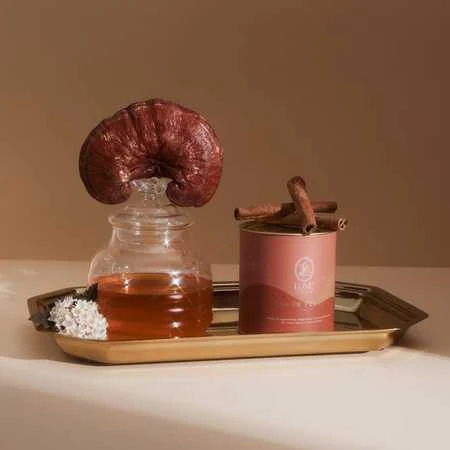 Lune Tea Inner Peace arbatos rinkinys su ingredientais