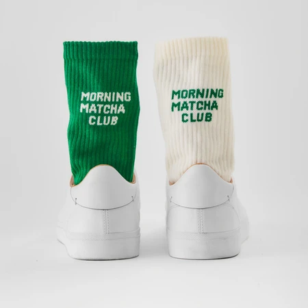 „Many Mornings“ – „Matcha Club“ kojinės, 43–46