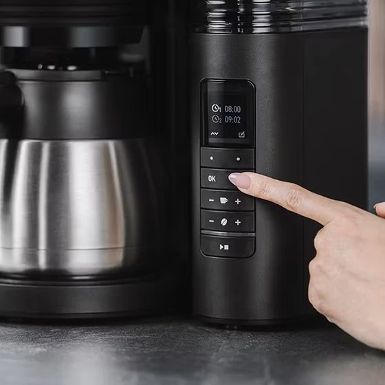 Melitta AromaFresh II Therm Pro X filtrinis kavos aparatas, juodos spalvos