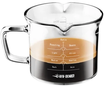 MHW-3BOMBER - Glass Measuring Cup with Double Spout 120 ml