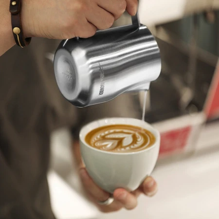 MHW-3BOMBER - Milk frothing pitcher Turbo polished stainless steel 450 ml