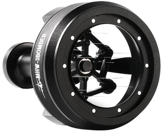 MHW-3BOMBER - WDT Yu Series Cyclone Needle stainless steel juodas 58,35 mm