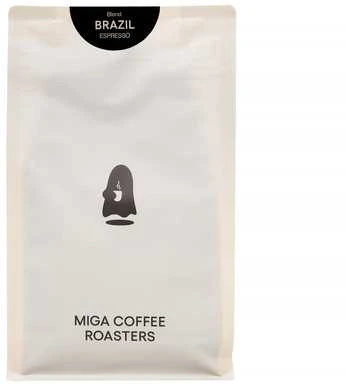 Kavos pupelės Miga Coffee Kavos pupelės Brazilijos espresas 250g