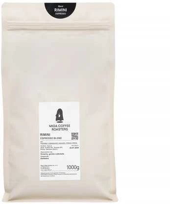 Kavos pupelės Miga Coffee Rimini Espresso 1kg