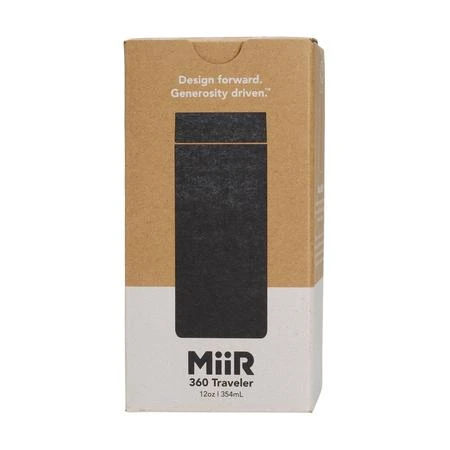 MiiR MiiR - 360 Traveler Juodas - Termo puodelis 350ml