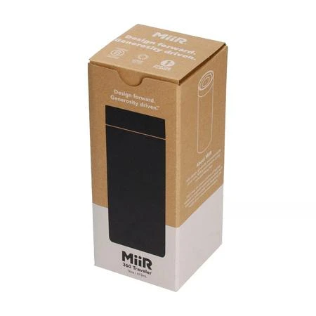 MiiR - 360 Traveler Juodas - Termo puodelis 470ml