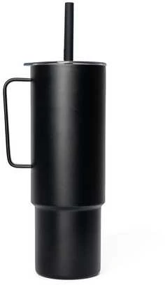 MiiR 950ml talpos puodelis su rankena ir šiaudeliu