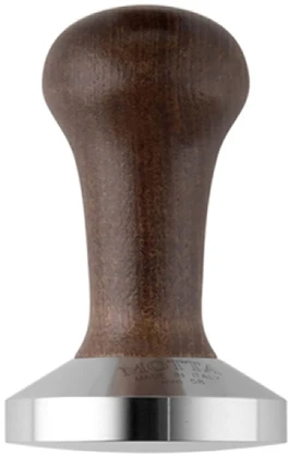 Kiti Nerūdijantis plienas tamper with wooden handle Motta, 58 mm