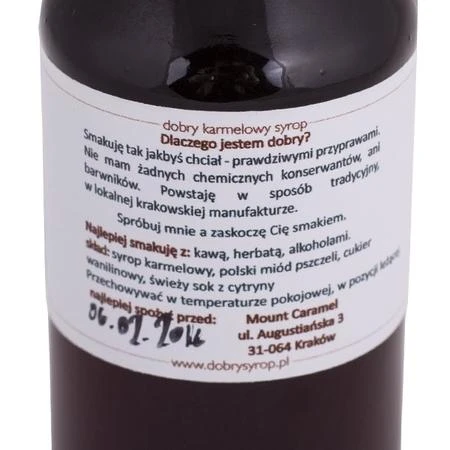 Mount Caramel - Caramel Syrup 200 ml