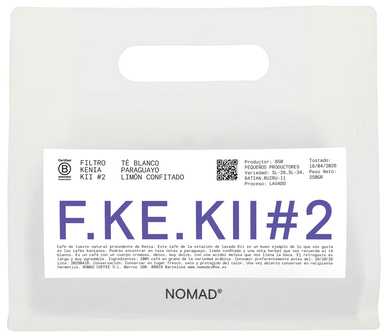 Nomad Coffee - Kenya KII#2 Washed Filter 250 g