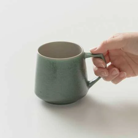 ORIGAMI - Aroma Vintage Mug 320 ml - Žalias