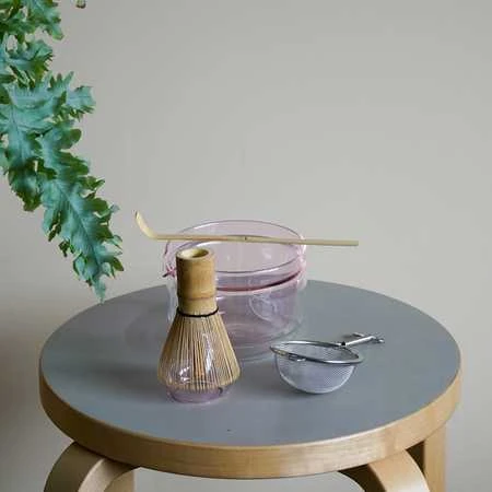 Hario - Matcha arbatos rinkinys - rožinė