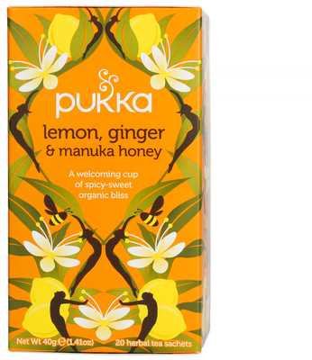 Pukka Herbata Lemon Ginger & Manuka Honey 20 saszetek