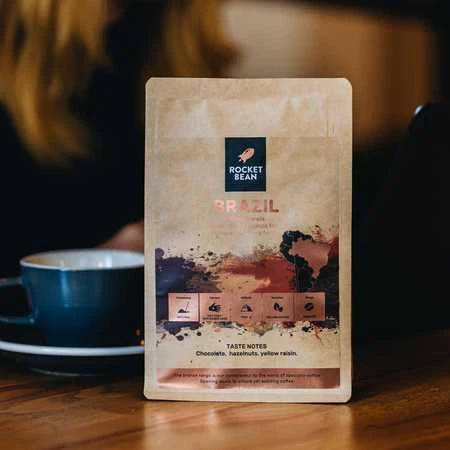 Rocket Bean Rukola - Brazilija, Minas Gerais, natūralus filtras, 200 g