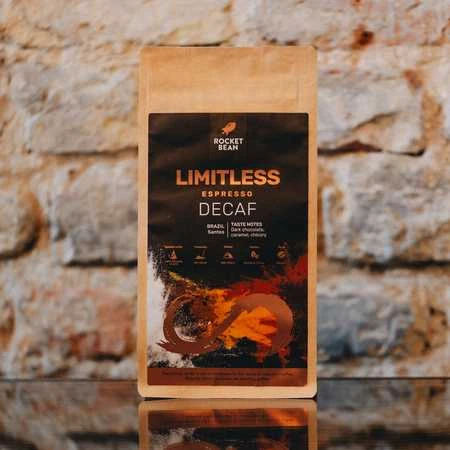 Rocket Bean - „Brazylia Limitless“ be kofeino pagaminta espreso kava, 500g