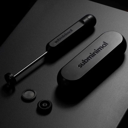 Subminimal - Manual Milk Frother NanoFoamer GO Juodas