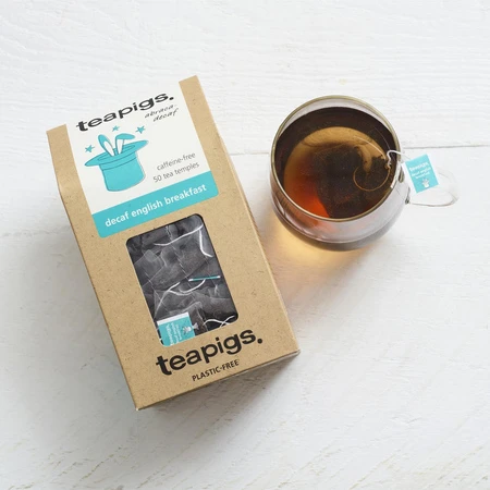 Teapigs – juodoji arbata pakeliuose Decaf English Breakfast 50 pakelių (2202000226)