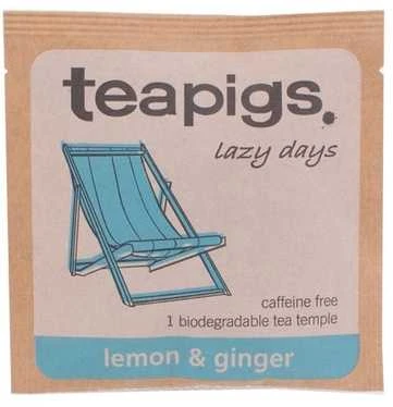 Teapigs citrinų ir imbiero arbatos vienkartinis pakelis