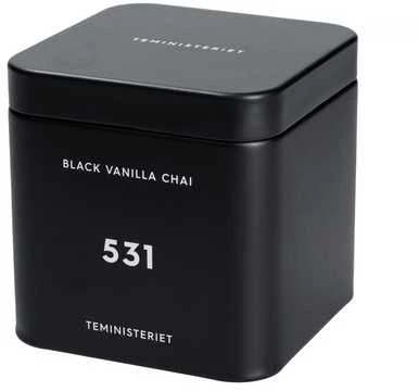 Teministeriet 531 Vanilla Chai juoda metalinė dėžutė