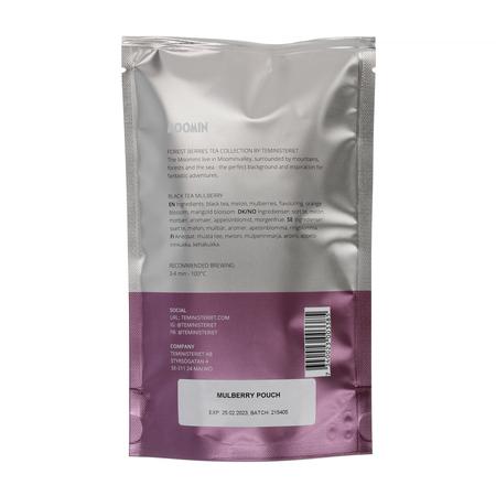 Teministeriet - Moomin Juodas Tea Mulberry - Biri arbata 100g - Užpildymas
