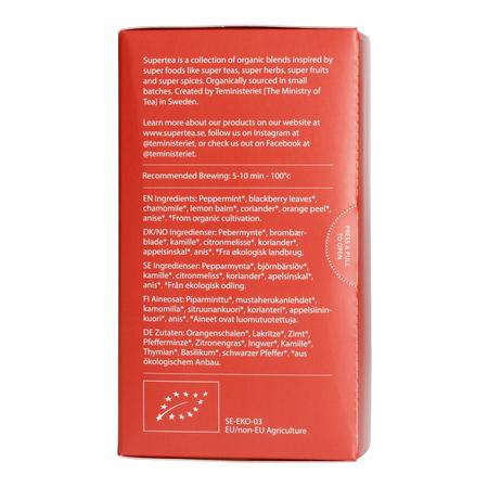 Teministeriet - Supertea Seven Herb Wellness - BIO 20 Tea Bags